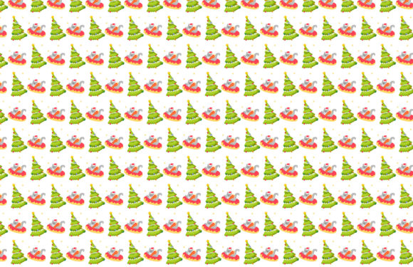 Christmas Animal Pattern Art: Graphics & Patterns Review
