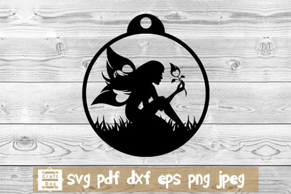 Christmas Baubles with Fairy Svg: Perfect for Crafts and Graphics