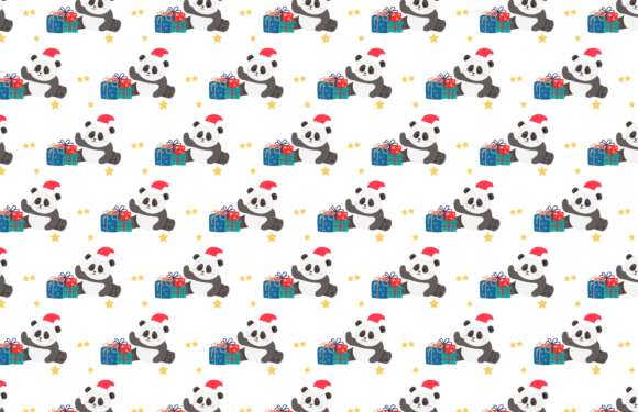 Christmas Pattern Animal Cute: Graphics & Patterns Review