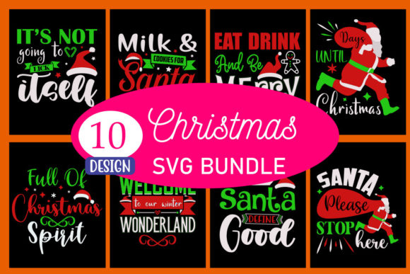 Christmas Svg Designs Bundle: Graphics for Crafts