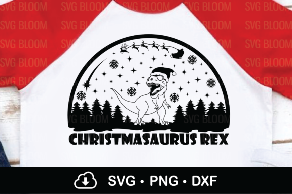 Christmasaurus Kids Christmas Design: A Must-Have for Graphic Templates