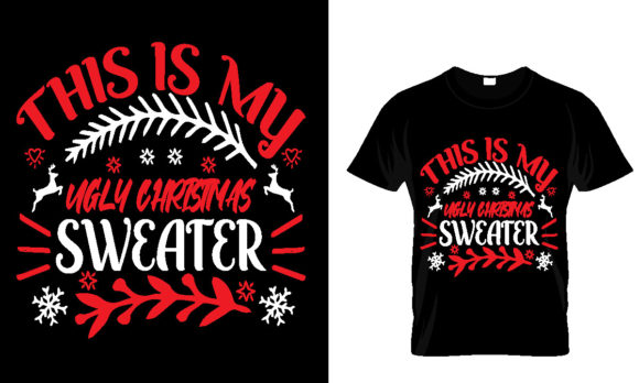 My Ugly Christmas Sweater: Graphics & Print Templates